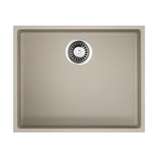 Omoikiri Bosen 54-U-SA Кухонная мойка Tetogranit 54x44 см, цвет: бежевый 4993163