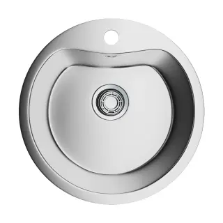 Omoikiri Saroma 51-IN Кухонная мойка нерж. сталь 51x51 см, цвет: нержавеющая сталь 4993007