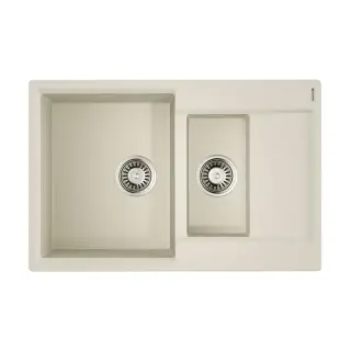 Omoikiri Daisen 78-2-PA Кухонная мойка Artgranit 78x51 см, цвет: пастила 4993330