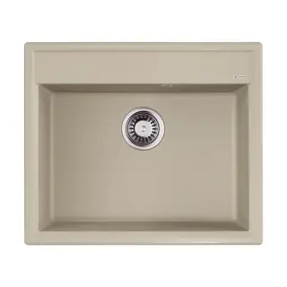 Omoikiri Daisen 60-SA Кухонная мойка Artgranit 60x51 см, цвет: бежевый 4993623
