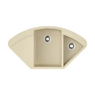 Omoikiri Sakaime 105C-BE Кухонная мойка Tetogranit 105,7x57,5 см, цвет: ваниль 4993124