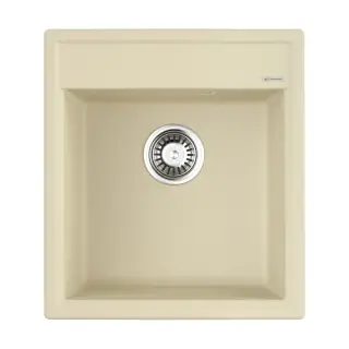 Omoikiri Daisen 46-BE Кухонная мойка Artgranit 46x51 см, цвет: ваниль 4993608