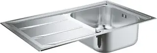 Grohe K400 Кухонная мойка из нержавеющей стали 87,3x18,5 см, с крылом, цвет: нержавеющая сталь 31568SD0