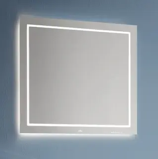 Villeroy & Boch Finion Зеркало, с настенным освещением, bluetooth 80x4,5x75h см G6108000
