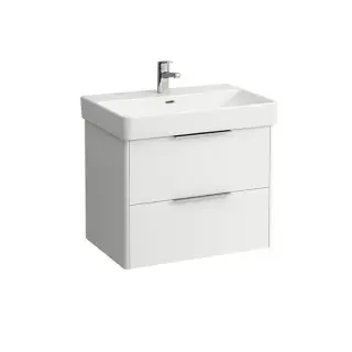 Laufen Base База под раковину,66,5x44xh53 см, с двумя ящиками, цвет белый мат. 4.0233.2.110.260.1