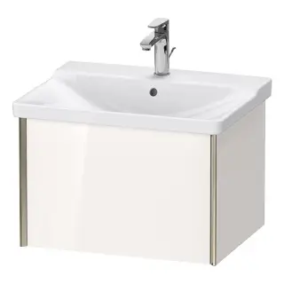 Duravit XViu Тумба подвесная 40,5x61x46,9 cм, для раковины #233265,цвет белый глянцевый XV40150B122