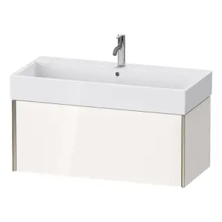 Duravit XViu Тумба подвесная 39,7x98,4xh45,4 cм, цвет белый глянцевый XV42370B122