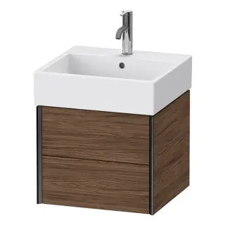 Duravit XViu Тумба подвесная 39,7x48,4xh45,4 cм, цвет черный матовый XV43330B221