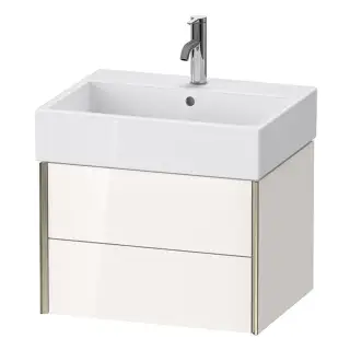 Duravit XViu Тумба подвесная 39,7x58,4xh45,4 cм, цвет белый глянцевый XV43340B122