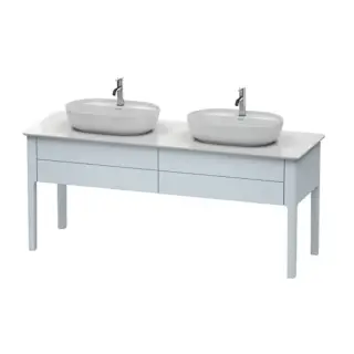 Duravit Luv База напольная, 74,3x178,8xh57,2 cм, цвет светло-голубой шелков.-мат. LU9562B9797