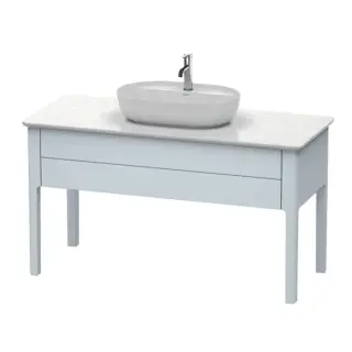 Duravit Luv База напольная, 74,3x138,8xh57,1 cм, выдв.ящик, цвет светло-голубой шелк. LU956109797