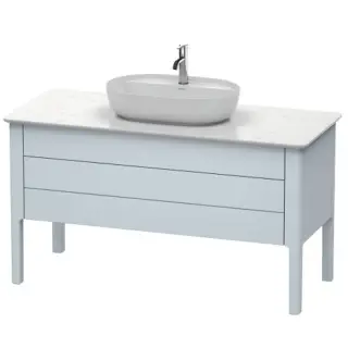 Duravit Luv База напольная, 74,3x138,8xh57,1 cм, цвет светло-голубой шелков.-мат. LU956609797