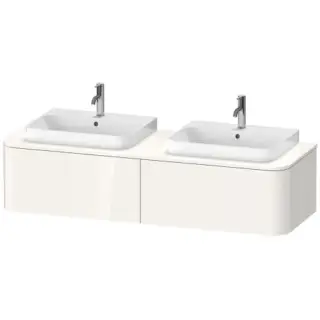 Duravit Happy D.2 Plus Тумба подвесная 354x160xh55cмDX, цвет белый глянцевый HP4946B2222