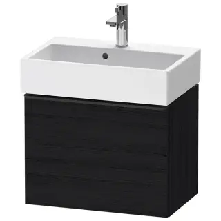 Duravit D-Neo Тумбочка подвесная компакт, 44x58,4xh37,2 см, цвет Black Oak DE422901616