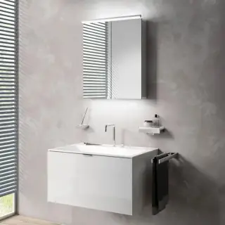 Emco Vanity Units Тумба под раковины, 80,8х52,1хh44 cм, подвесная цвет белый 9583 274 22