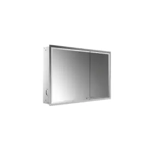 Emco Prestige2 Зеркальный шкаф 101,5 cм, розетка, левый, без Emco light system 9897 071 07