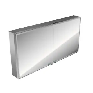 Emco Prestige Зеркальный шкаф 128,7 cм, настенный, розетка, без bluetooth 9897 060 14