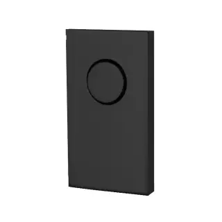 Fima Carlo Frattini Switch Кнопка открытия/закрытия воды, внешняя часть, цвет черный матовый F5922NS