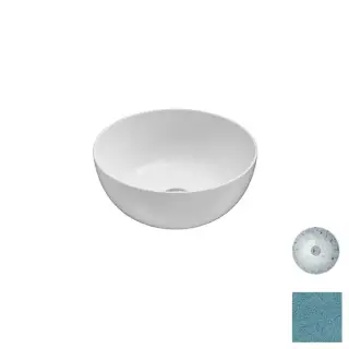 Globo T-Edge Донный клапан без перелива, с керамической крышкой, цвет: graniglia turchese FI024GT