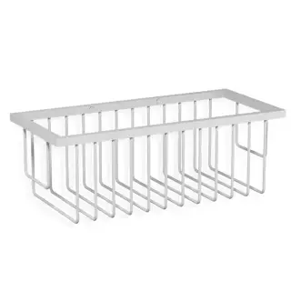 Decor Walther Universal WA WND1 Полка-корзинка универсальная 26x12xh9,5 см, цвет: белый мат. 0703250