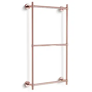 Bertocci Cinquecento Полотенцедержатель тройной 60х60 см, цвет розовое золото 110 0544 5500
