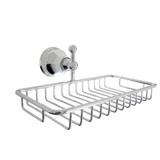 Nicolazzi Teide Полочка-решетка прямоугольная, цвет хром 1493CR05