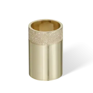 Decor Walther Rocks BOD1 Стакан настольный, с кристаллами Swarovski, цвет: золото матовое 0933882