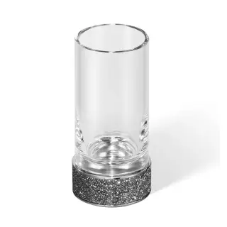 Decor Walther Rocks SMG Стакан настольный, прозрачное стекло, цвет хром 0933900