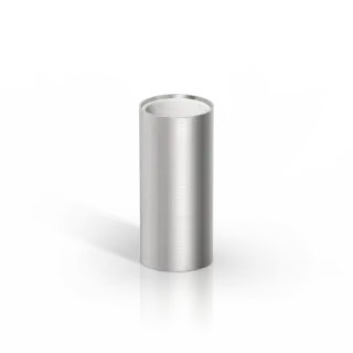 Decor Walther Mikado SMB Стакан для зубных щеток настольный, латунный, цвет: нержавеющая сталь 0522576