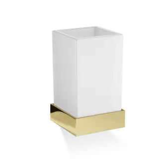 Decor Walther Corner WMG Стакан подвесной, стекло сатинированное, цвет: золото 0561720