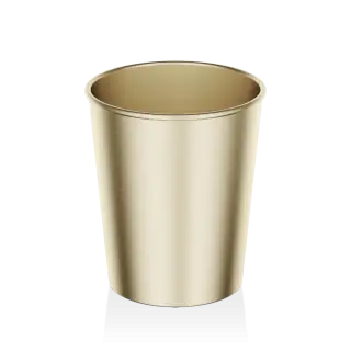 Decor Walther Universal Стакан для зубных щеток настольный, керамический, цвет: матовое золото 0810982