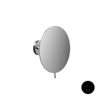 Emco Pure Зеркало косметическое, диаметр 19 cм, одинарный, цвет черный 1094 133 06