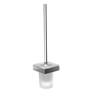 Emco Liaison Ершик для унитаза подвесной со стеклянной колбой, цвет: хром 1815 001 01