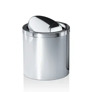 Decor Walther Universal DW 125 Корзина для бумаги 20xh21 см, цвет сталь полированная 0608070