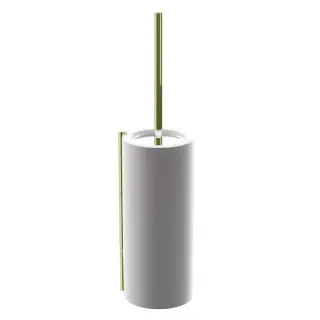 Bertocci Easy Ершик для унитаза напольный из композита, цвет: золото 130 1922 5000