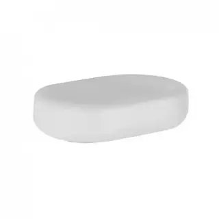 Gessi Goccia Мыльница с керамической чашей, настольная, цвет: chrome 38025#031