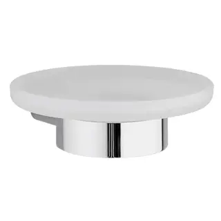 Cisal System Мыльница со стеклянной чашей, подвесная, цвет: chrome SY09060021