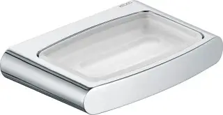 Keuco Elegance New Мыльница со стеклянной чашей, подвесная, цвет: хром 11655 019000
