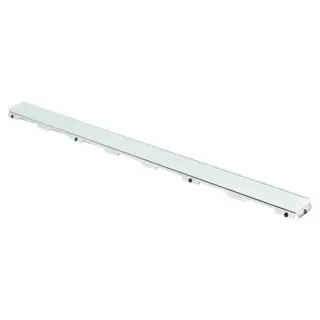 Tece Drainline Стеклянная панель для душевого канала прямая 150 см, цвет: зеленый глянцевый 601590