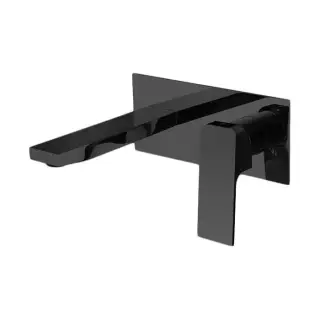 Fima Carlo Frattini Fit Смеситель для раковины, с донным клапаном, цвет: черный матовый F3391LX5NS