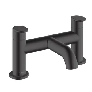 Hansgrohe Vernis Blend Смеситель на борт ванны на 2 отверстия, цвет: матовый черный 71442670