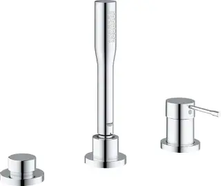 Grohe Essence New Смеситель на борт ванны, на 3 отверстия, цвет: хром 19976001
