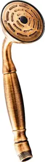 Bossini Charleston Ручной душ, 1 вид струи, цвет: antique brass, bronze B00580.022