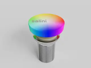 Salini D 504 Донный клапан для раковины из S-Sense, Click-Clack без перелива цвет: RAL глянцевый 162202GF