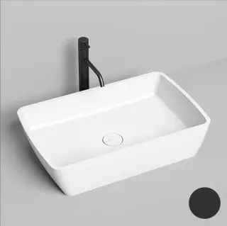 Salini Gloria 11 S-Stone Раковина накладная 65х40х14,5h, матовый цвет: RAL 1102212MF