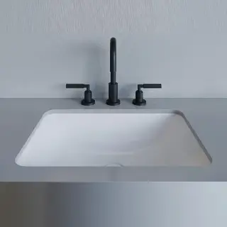 Salini Marea 06 S-Stone Раковина встраиваемая снизу 55х40 см, цвет белый матовый 1802206M