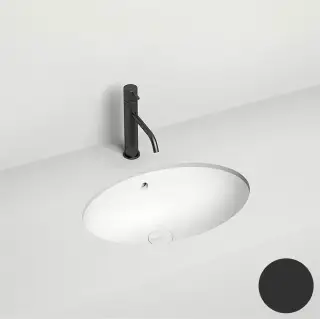 Salini Marea 12 S-Sense Раковина встраиваемая снизу 56,5х39,4 см, глянцевый, цвет: RAL 1101109GF