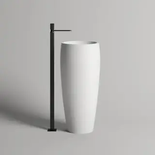 Salini Armonia 03 S-Sense Раковина напольная 47х47х90h, цвет белый глянцевый 130113G