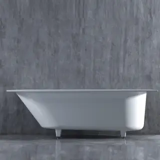 Salini Ornella Ванна S-Sense встраиваемая, прямоугольная, 170х75 см, цвет: белый глянцевый 102311G