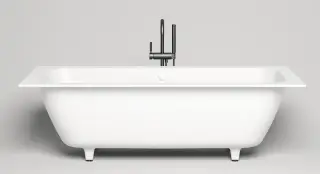 Salini Orlanda Axis Ванна S-Stone встраиваемая 190,5x79,5 см, цвет: RAL полностью матовый 103221MF